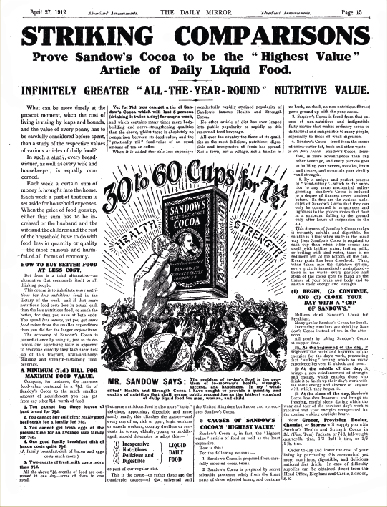 Sandow's Cocoa